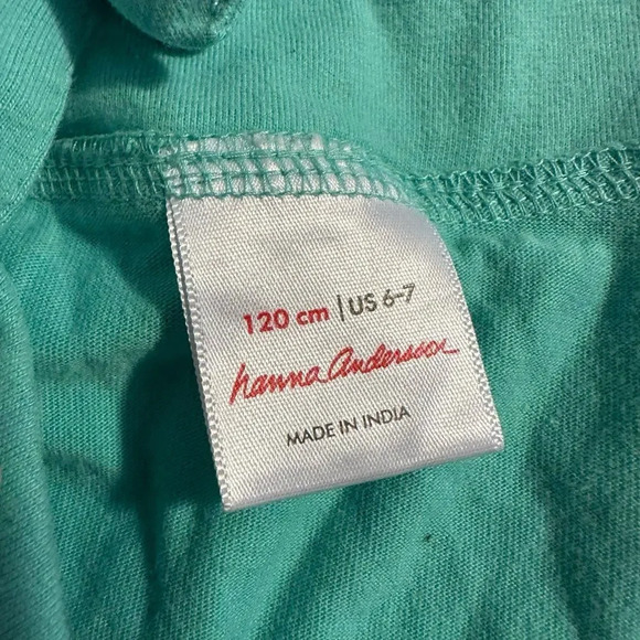 Hanna Andersson daisy tank girls size 6-7 - Picture 3 of 5
